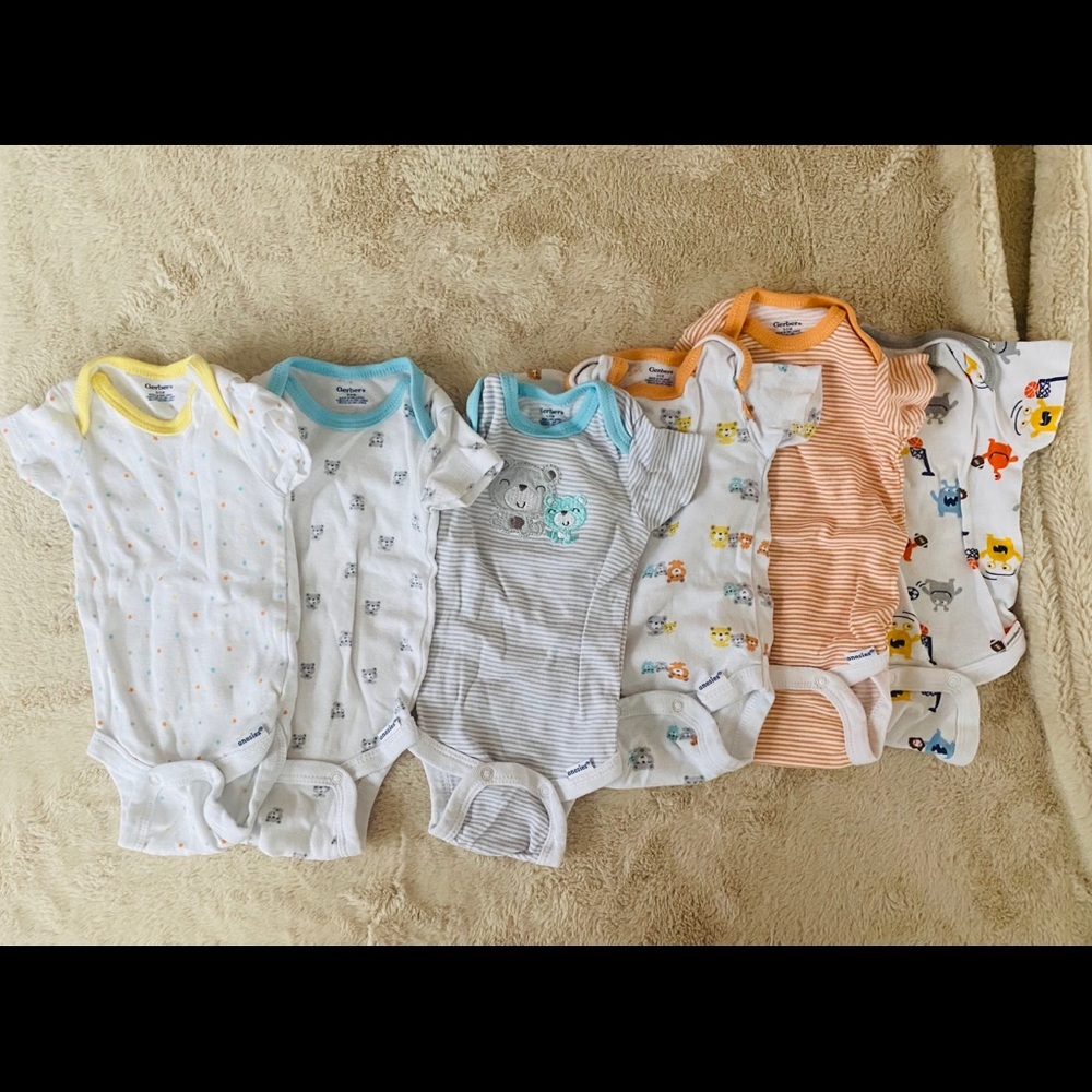 Baby onesie lot